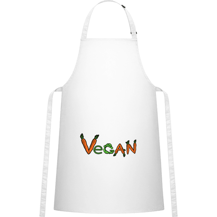 Vegan Typo Tablier de cuisine contain pic