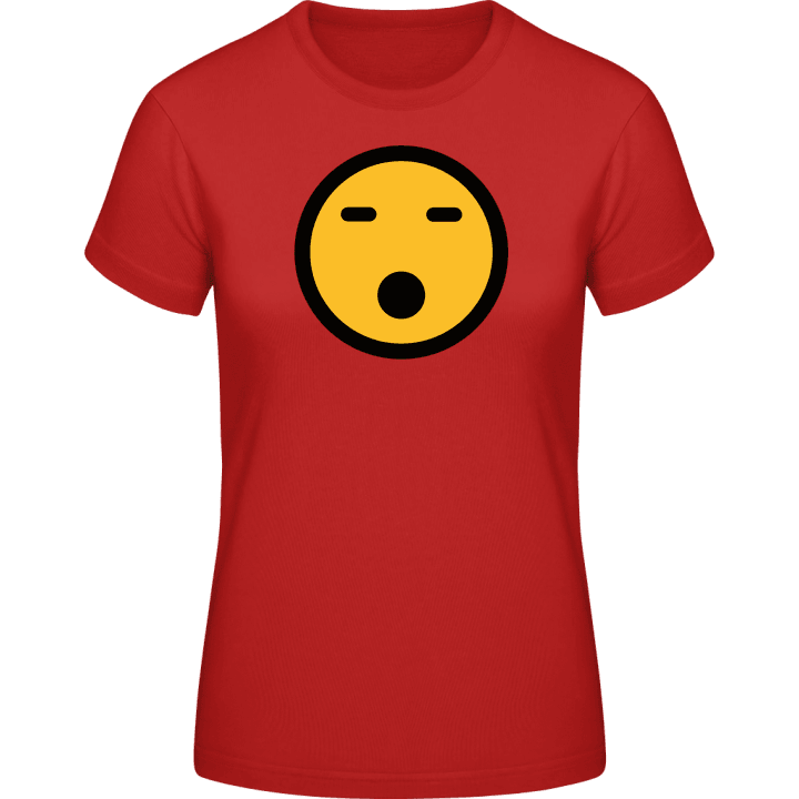 Tired Smiley Women T-Shirt 0 image