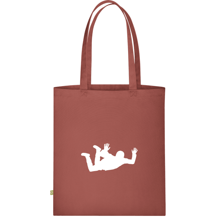 Skydiver Free Fall Silhouette Stofftasche 0 image