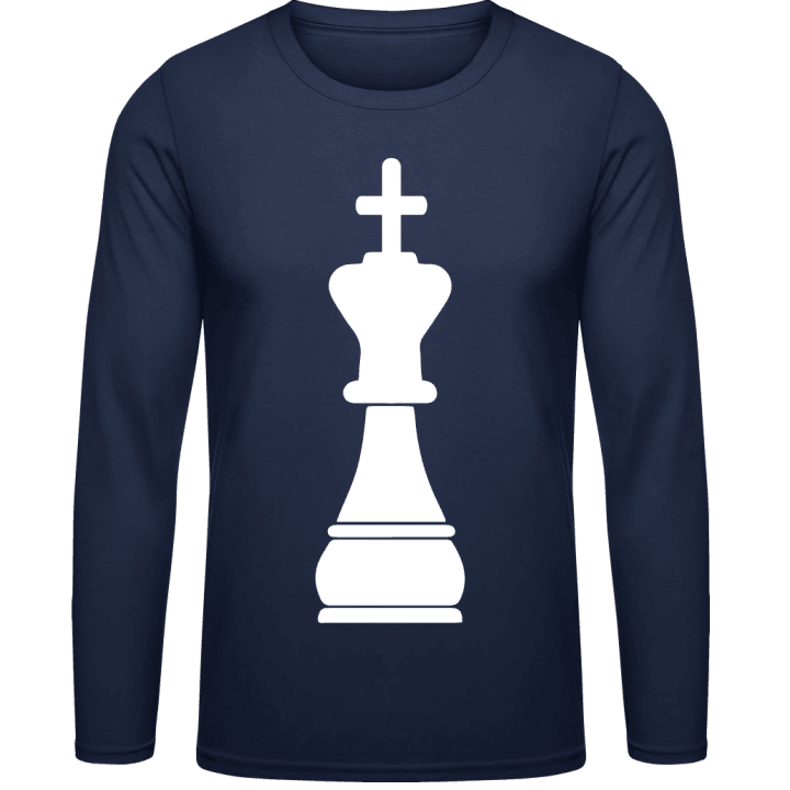 Chess Figure King Langarmshirt 0 image