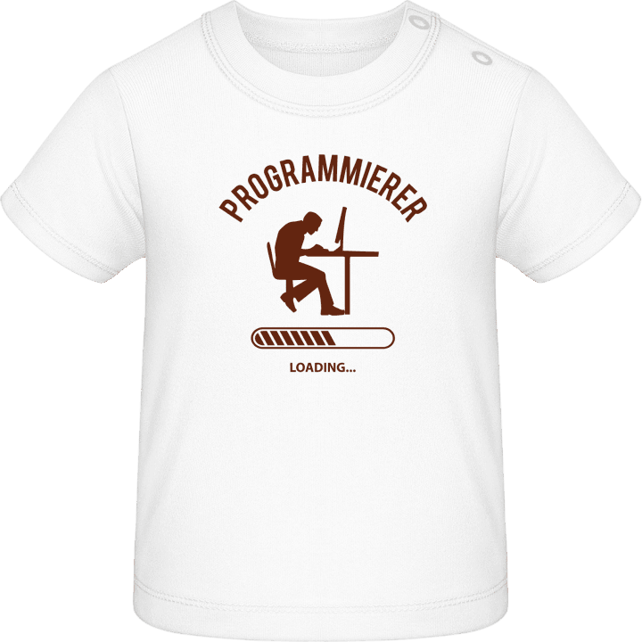Programmierer Loading T-shirt bébé contain pic