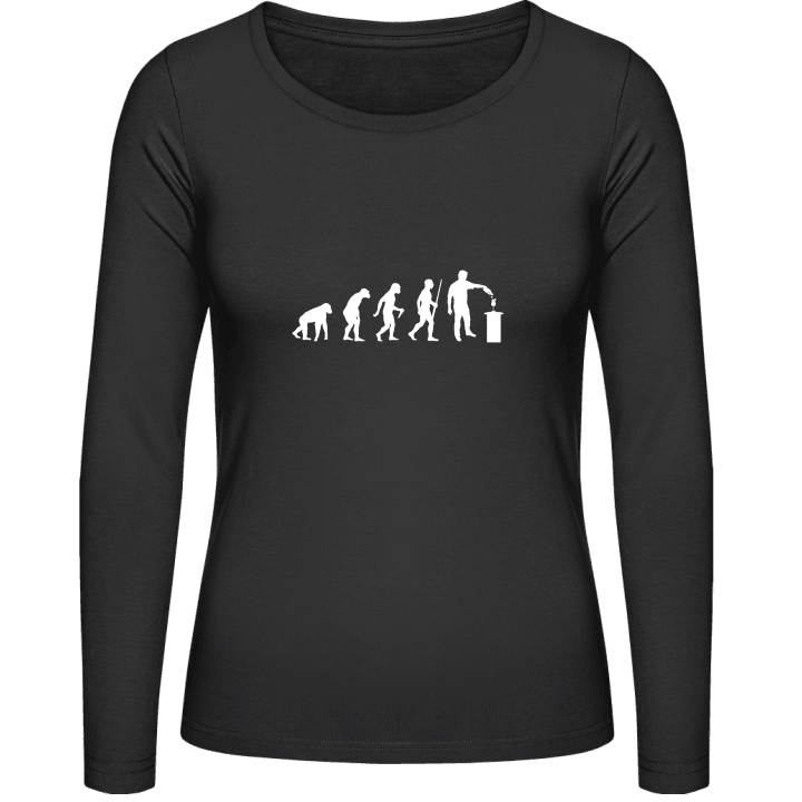Bartender Evolution Vrouwen Lange Mouw Shirt contain pic