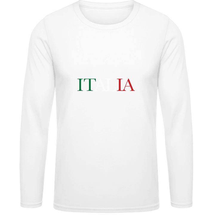 Italy T-shirt à manches longues contain pic