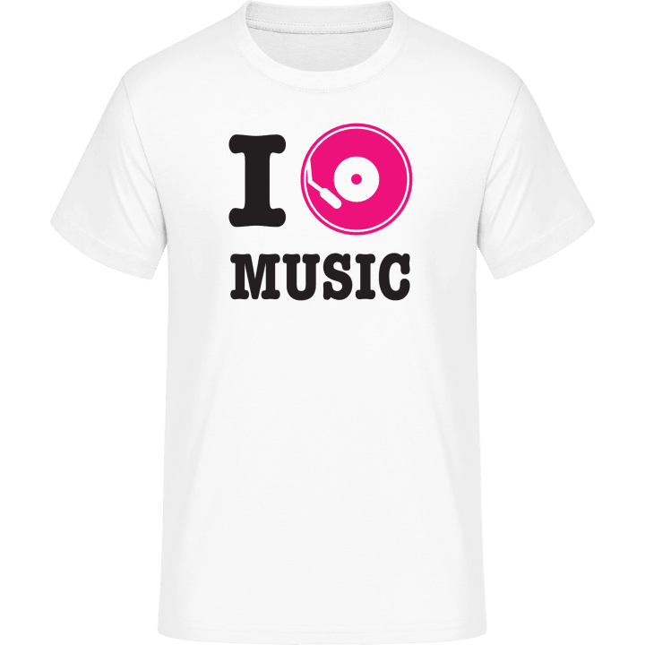 I Love Music T-skjorte contain pic