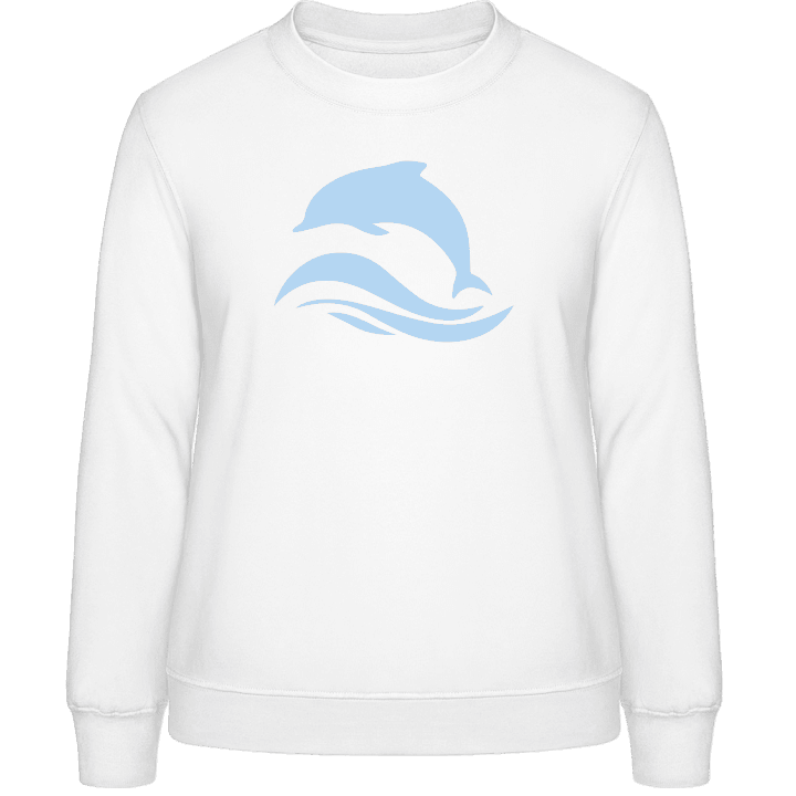 Dolphin Jumping Sweatshirt för kvinnor 0 image