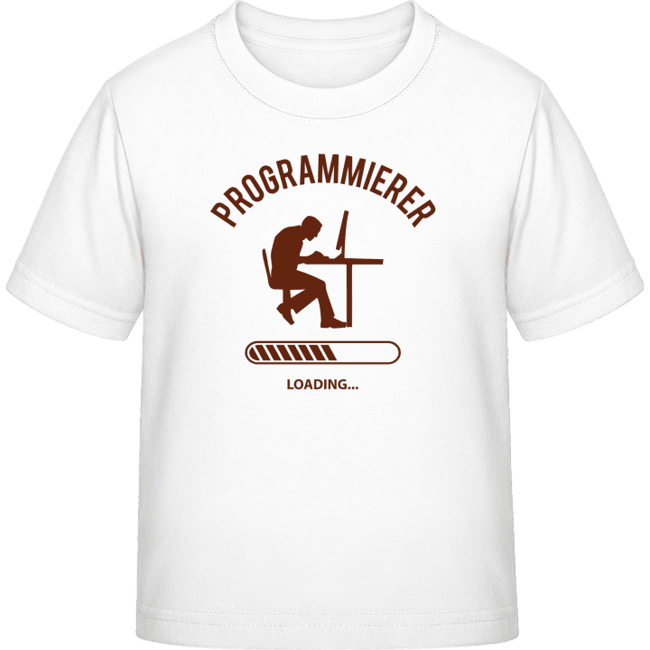 Programmierer Loading Kinderen T-shirt contain pic