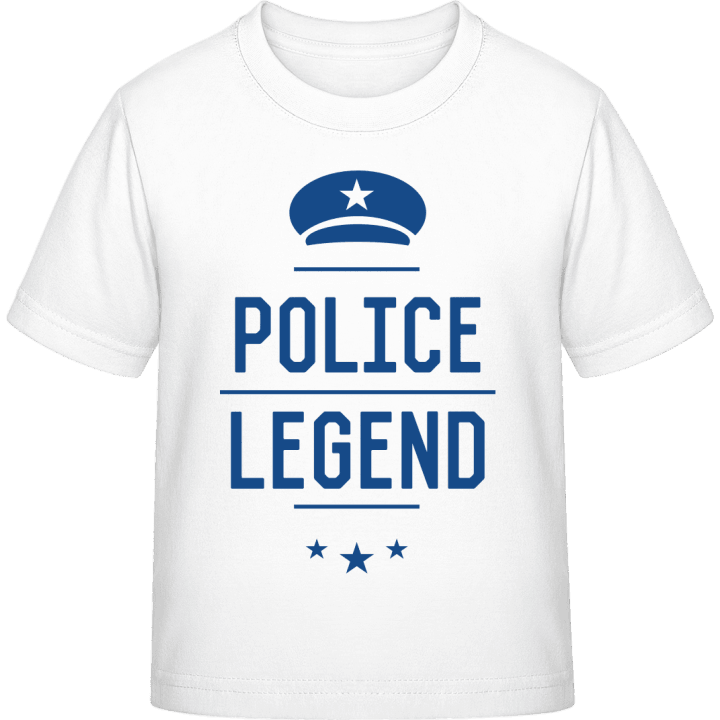 Police Legend T-skjorte for barn contain pic
