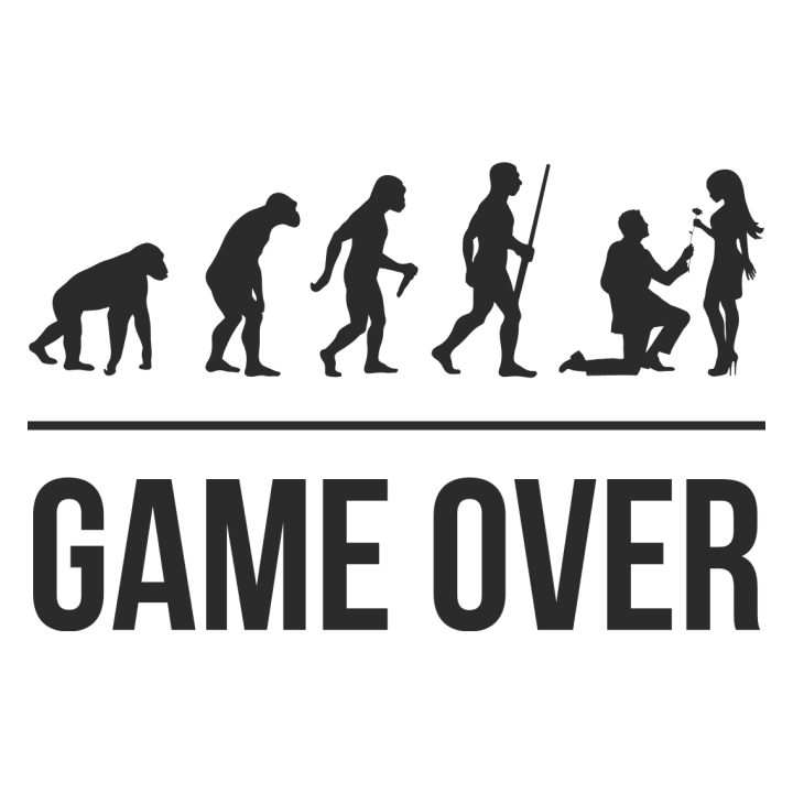 Game Over Evolution Wedding T-Shirt 0 image