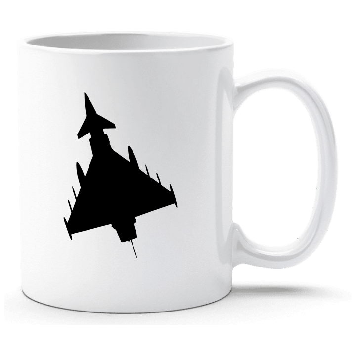 Fighter Jet Silhouette Cup contain pic