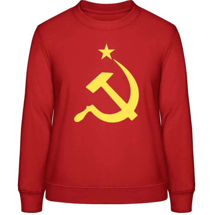 Communism Symbol Sweatshirt för kvinnor contain pic
