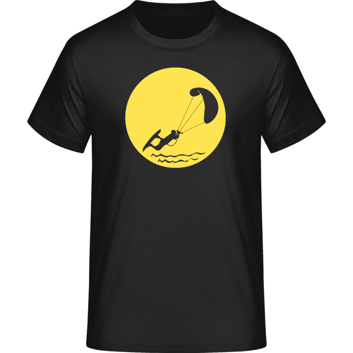 Kitesurfer In Moonlight T-Shirt 0 image