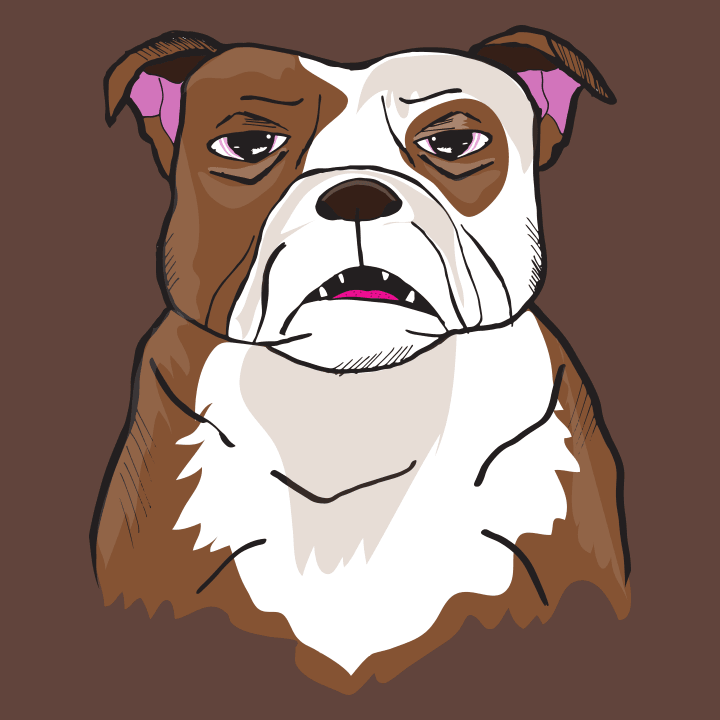 Bulldog sarjakuva Lasten t-paita 0 image