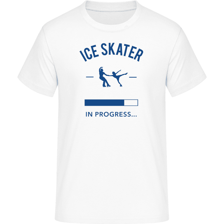 Ice Skater in Progress Maglietta contain pic