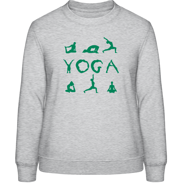 Yoga Letters Felpa donna contain pic