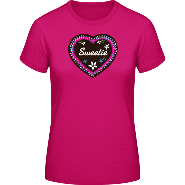 Sweetie Gingerbread heart T-skjorte for kvinner 0 image