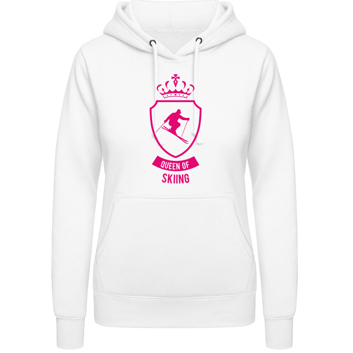 Queen of Skiing Women Hoodie contain pic