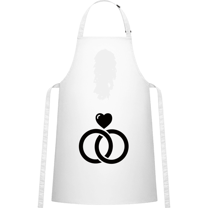 Love Rings Kitchen Apron contain pic