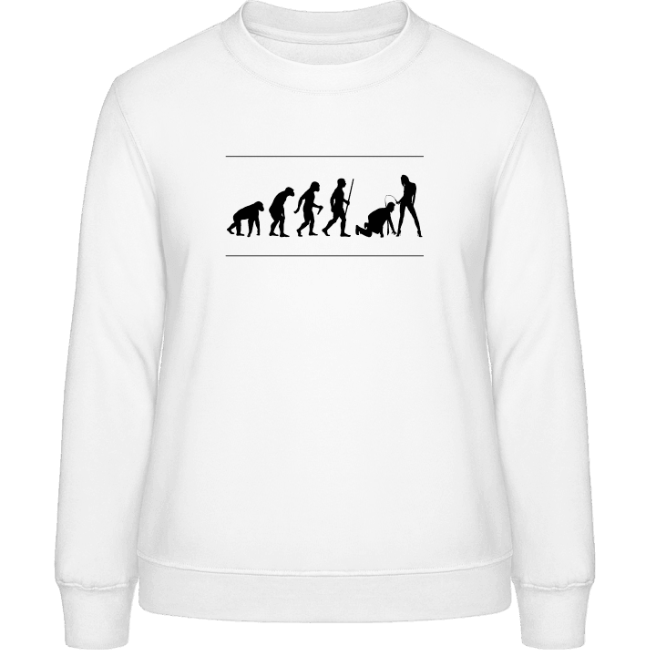Lustige SM Evolution Frauen Sweatshirt 0 image
