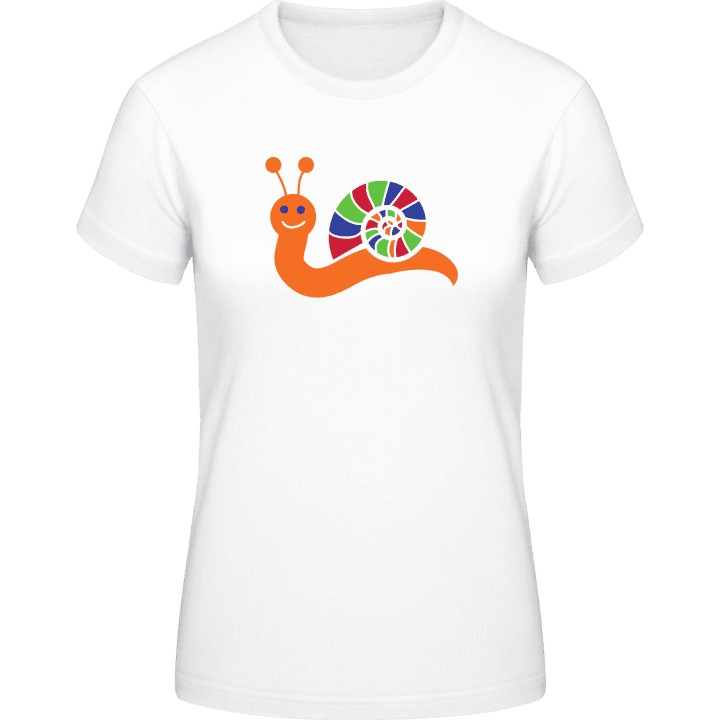 Cute Snail T-shirt til kvinder 0 image