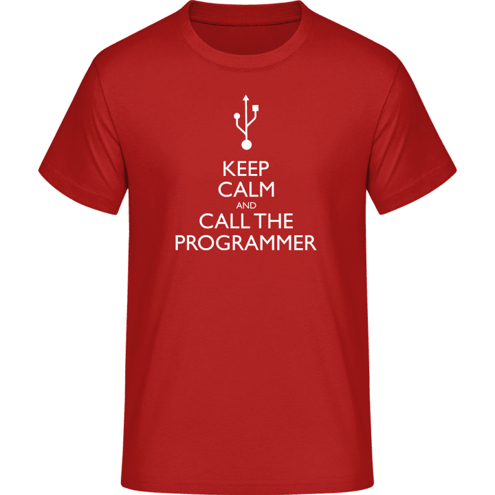 Keep Calm And Call The Programmer T-Shirt 0 image
