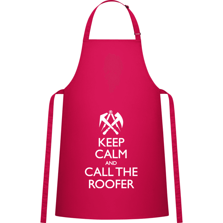 Keep Calm And Call The Roofer Förkläde för matlagning contain pic