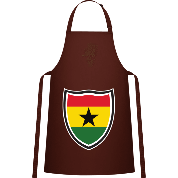 Ghana Flag Shield Förkläde för matlagning contain pic