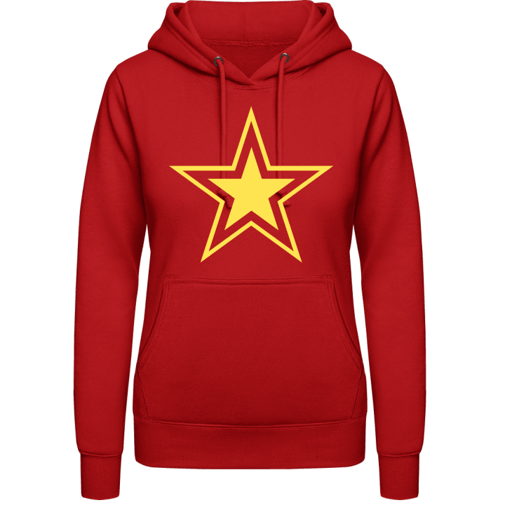 Ster Vrouwen Hoodie contain pic