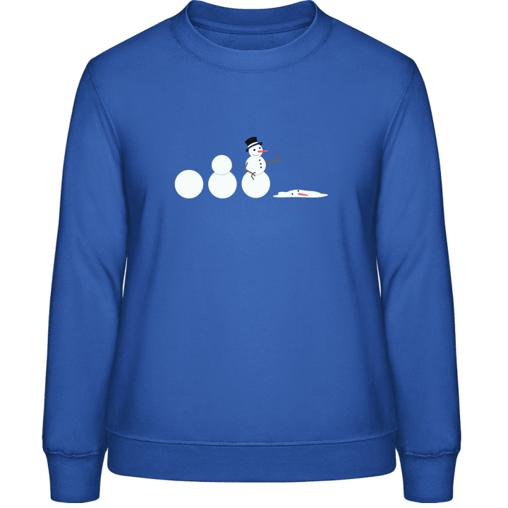 Snowman Evolution Frauen Sweatshirt 0 image