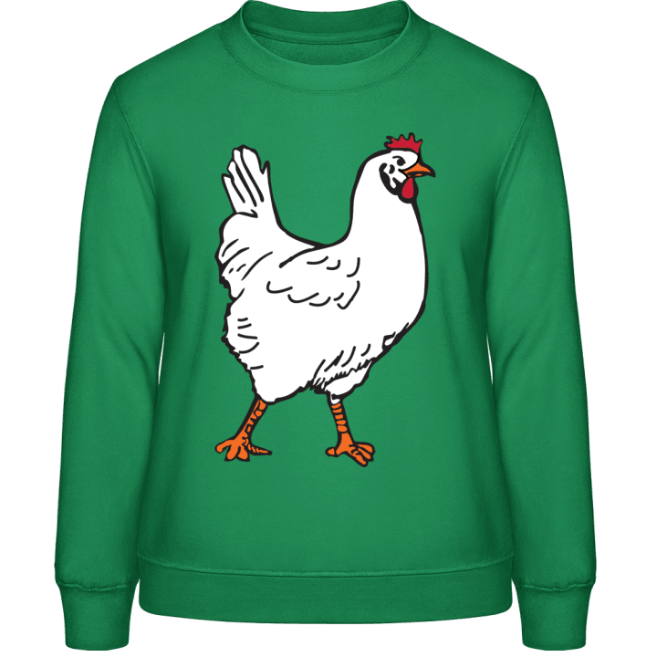 Hen Chicken Sweatshirt för kvinnor 0 image