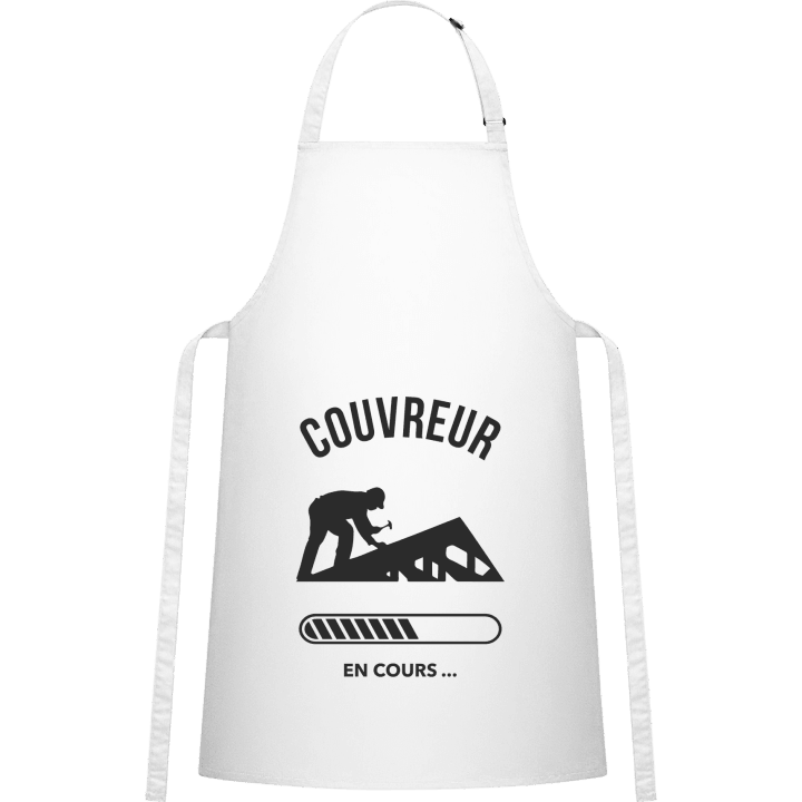 Couvreur en cours Delantal de cocina contain pic