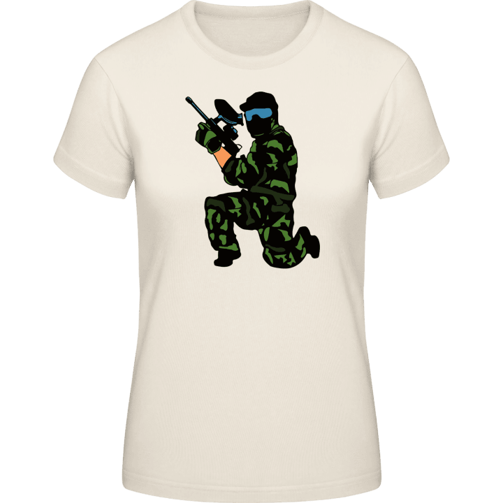 Paintball Fighter Vrouwen T-shirt contain pic
