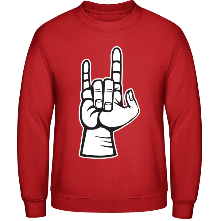 Rock And Roll Hand Sweatshirt contain pic