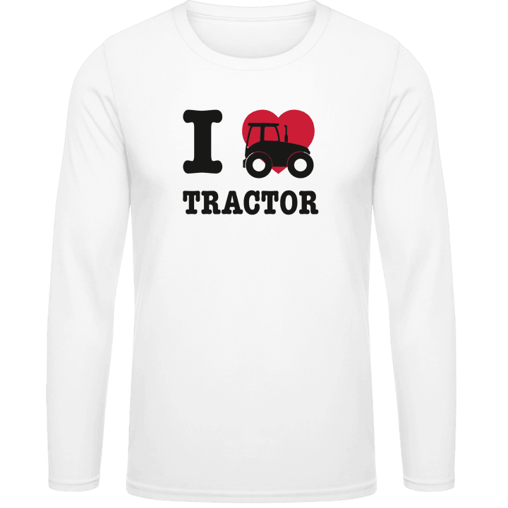 I Love Tractors T-shirt à manches longues contain pic