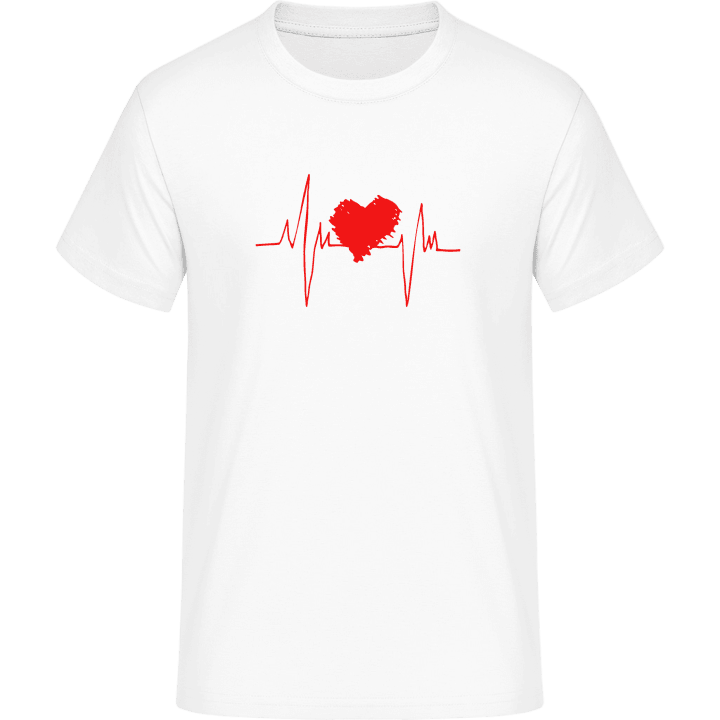 Heartbeat Logo Maglietta contain pic