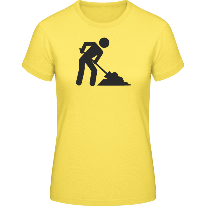 Construction Site T-shirt för kvinnor contain pic