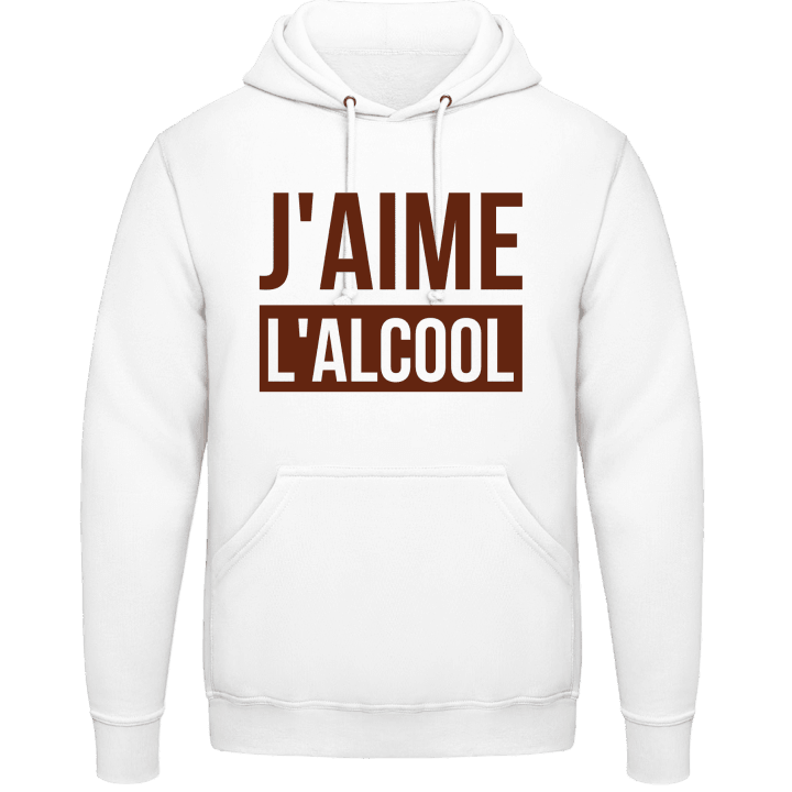 J'aime L'alcool Hoodie contain pic
