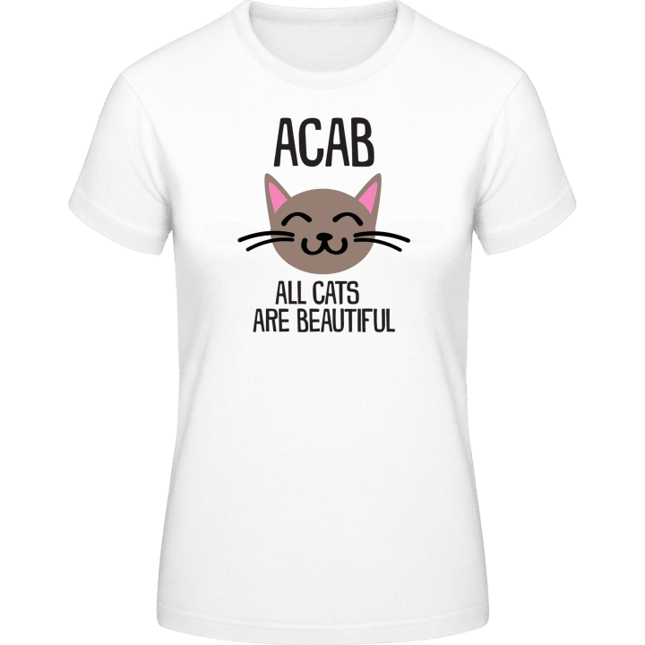 ACAB All Cats Are Beautiful T-skjorte for kvinner 0 image