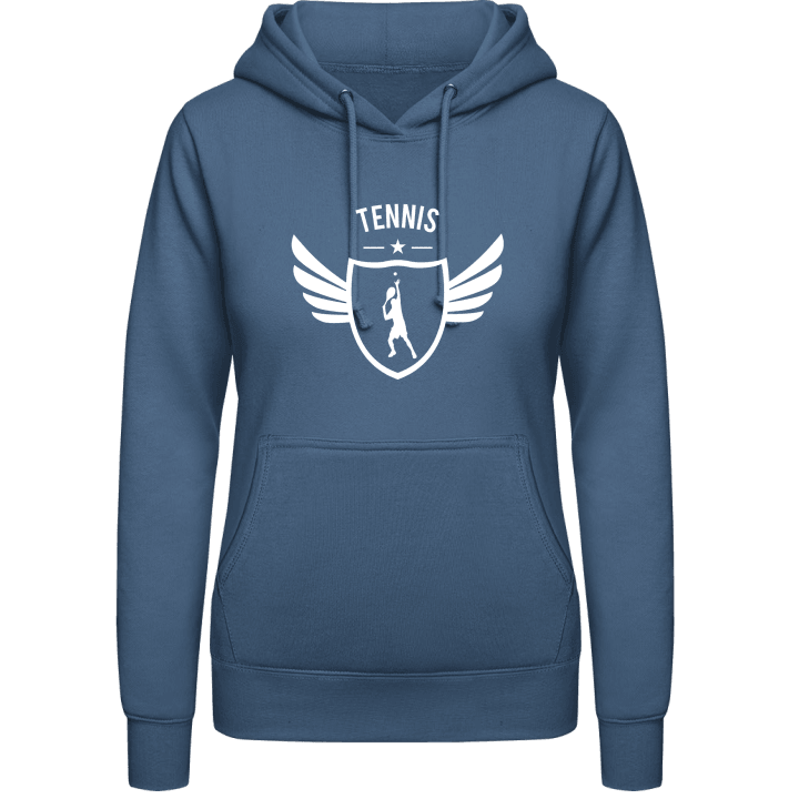 Tennis Winged Women Hoodie contain pic