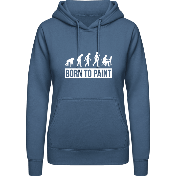 Born To Paint Evolution Vrouwen Hoodie 0 image
