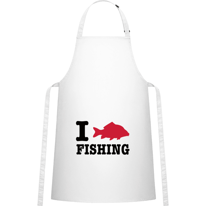 I Love Fishing Kitchen Apron 0 image