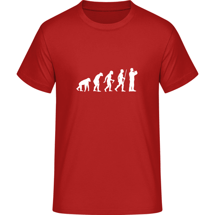French Horn Player Evolution T-Shirt contain pic