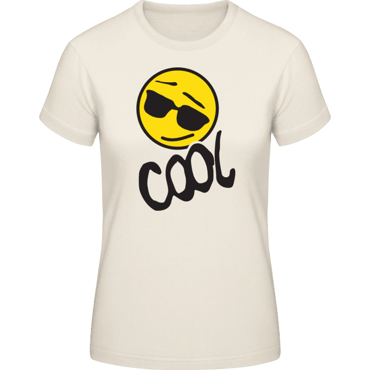 Cool Sunglass Smiley T-shirt til kvinder 0 image