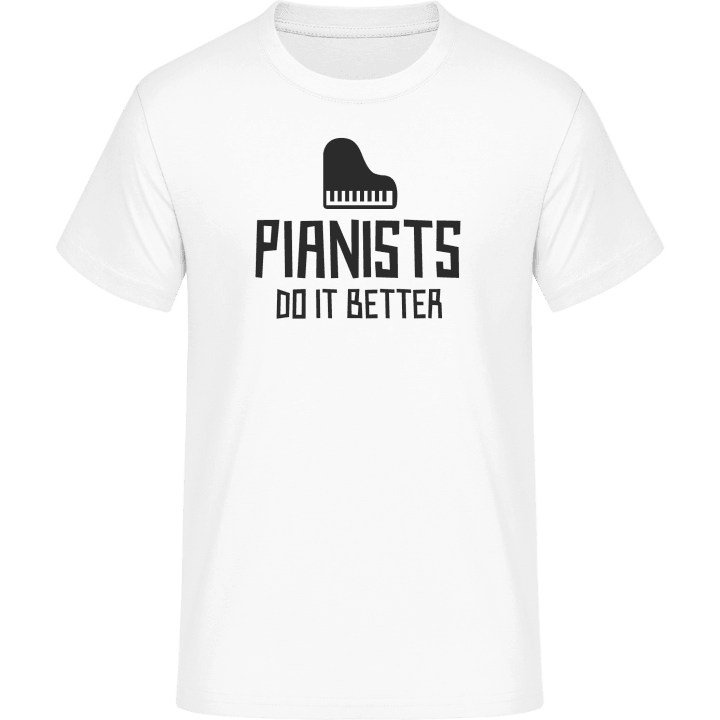 Pianists Do It Better T-skjorte 0 image