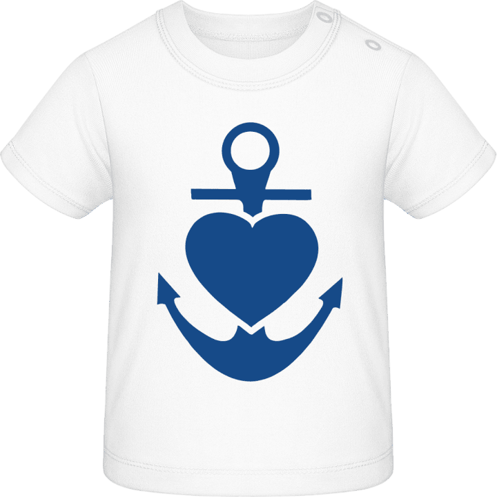 Achor With Heart Baby T-Shirt 0 image