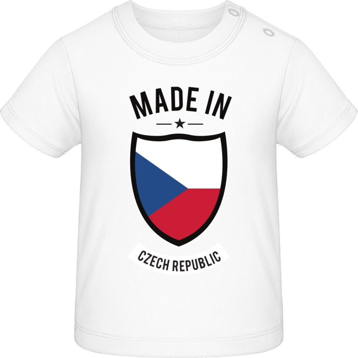 Made in Czech Republic T-shirt bébé contain pic