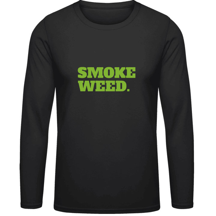 Smoke Weed Langermet skjorte contain pic