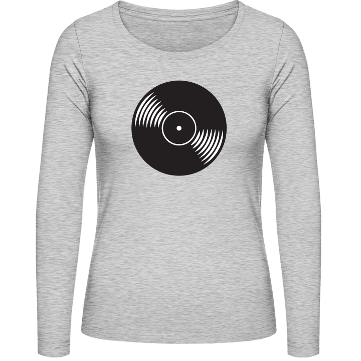 Vinyl Record Langermet skjorte for kvinner contain pic