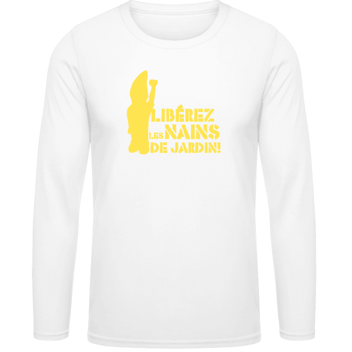 Liberez Les Nains De Jardin Langarmshirt contain pic