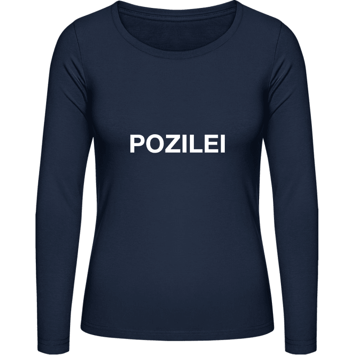 Pozilei Frauen Langarmshirt contain pic