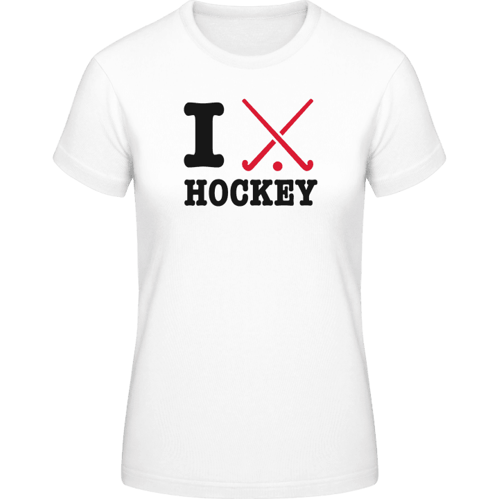 I Heart Field Hockey T-shirt pour femme contain pic